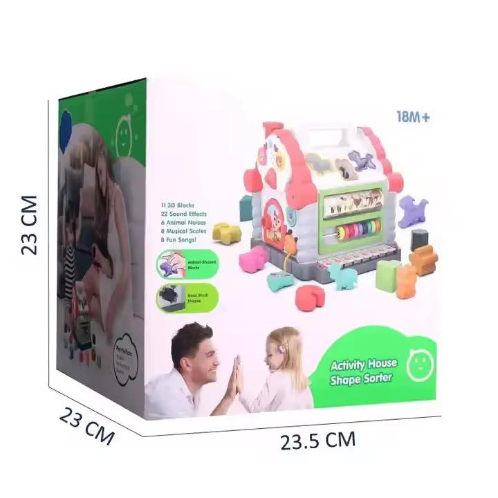 ACTIVITY HOUSE SHAPE SORTER