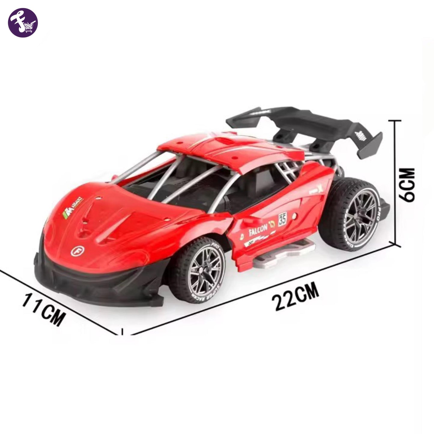 RC SPRAY SPORTS TOY CAR