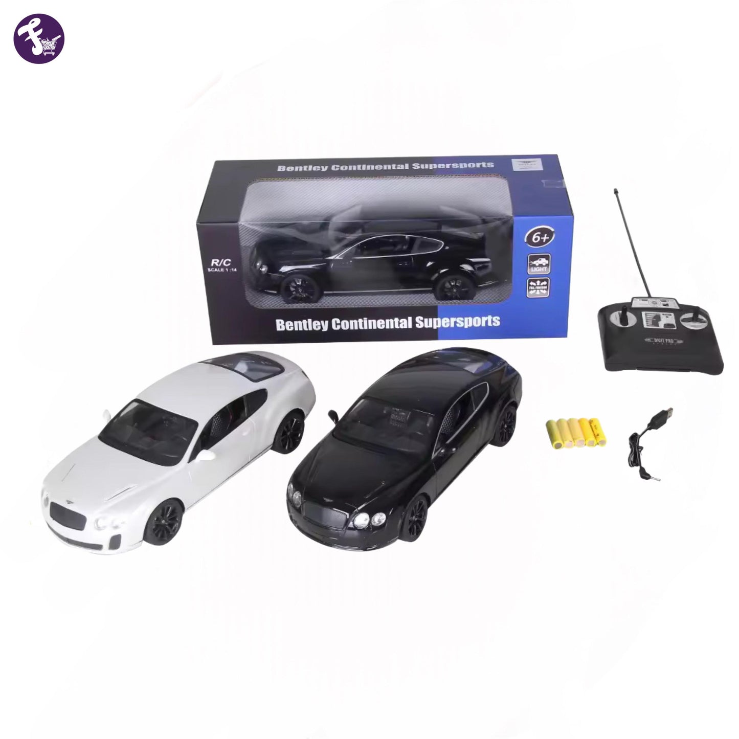 RC BENTLY CONTINENTAL SUPERSPORTS CAR